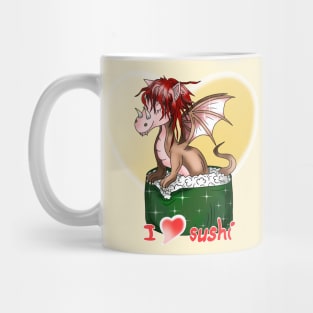 dragon roll I love sushi Mug